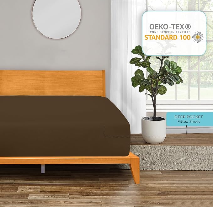 Royale Linens Fitted Sheet Twin XL - Image 7