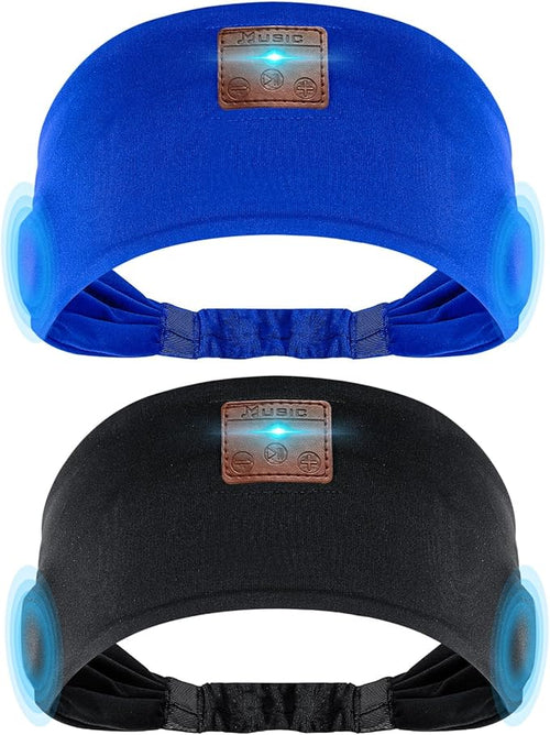 2-Pack Sleeping Headphones, Headband Headphones by Mixiba