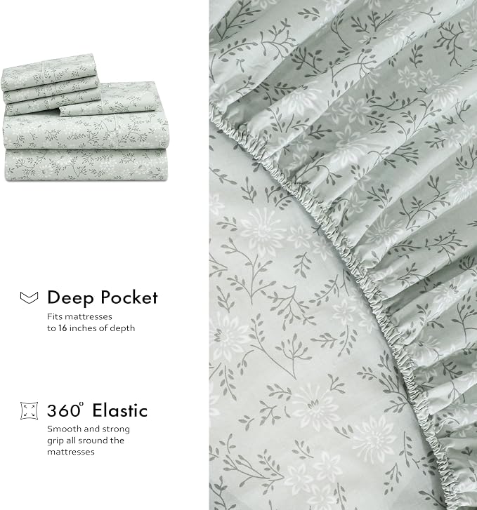 RUVANTI 7 Pcs Cotton Sheets - Image 7