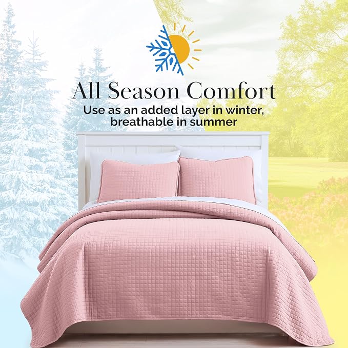 Southshore Fine Living, Inc. Stitched Twin XL Comforter Quilt Bedding Set - Image 9