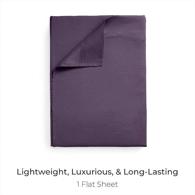 Mellanni Queen Size Flat Sheet - Image 2