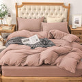 PURE ERA Jersey Knit Duvet Cover Set 100% T-Shirt Cotton Super Soft Comfy 2pc by PUREERA