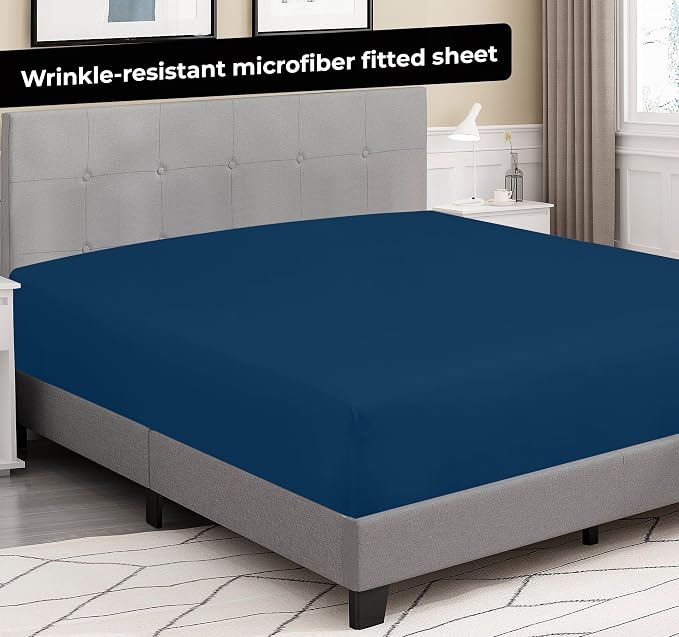 Royale Linens Fitted Sheet Full - Image 8