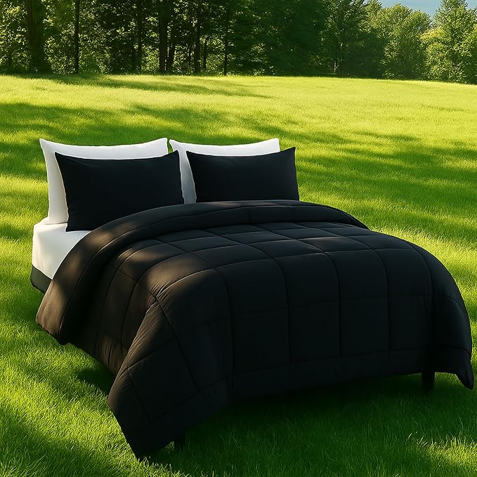 DOWNCOOL California King Comforter Set -All Season Bedding Comforters Sets - Image 2