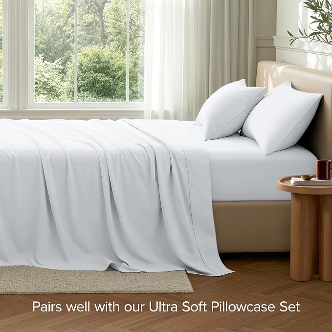Bare Home Full Flat Sheet - Image 7