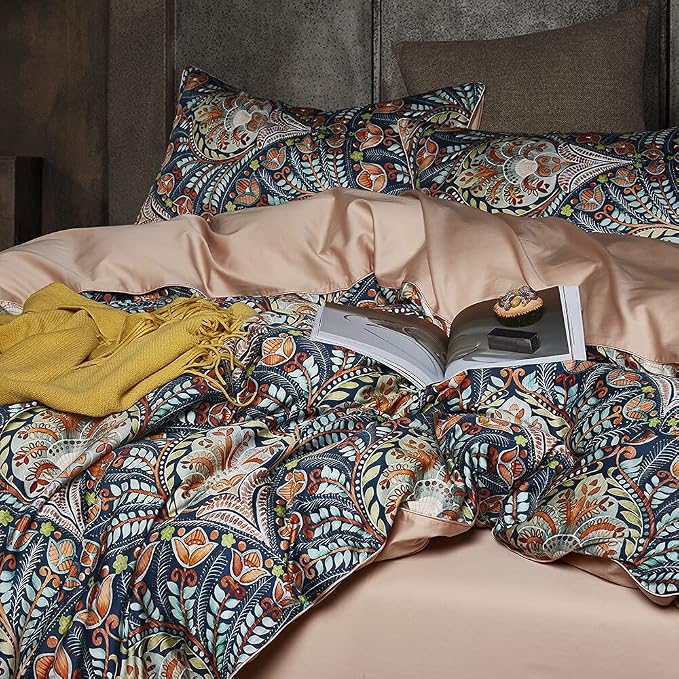 Cupocupa Queen Duvet Cover Set, Modern Industrial Luxury Bedding - Image 2