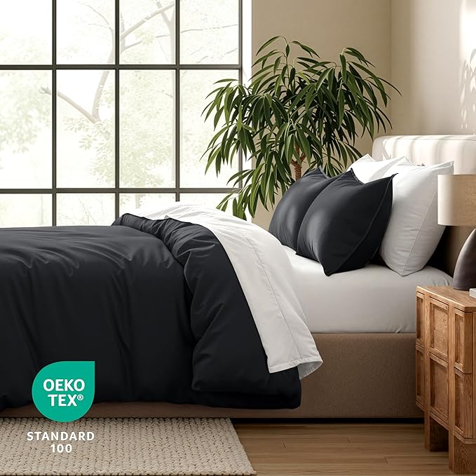 Bare Home Bedding Duvet Cover Oversized Queen Size - Image 5