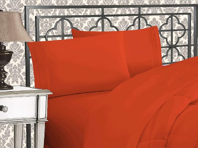 Elegant Comfort Luxurious 1500 Premium Hotel Quality Microfiber Three Line - Image 2