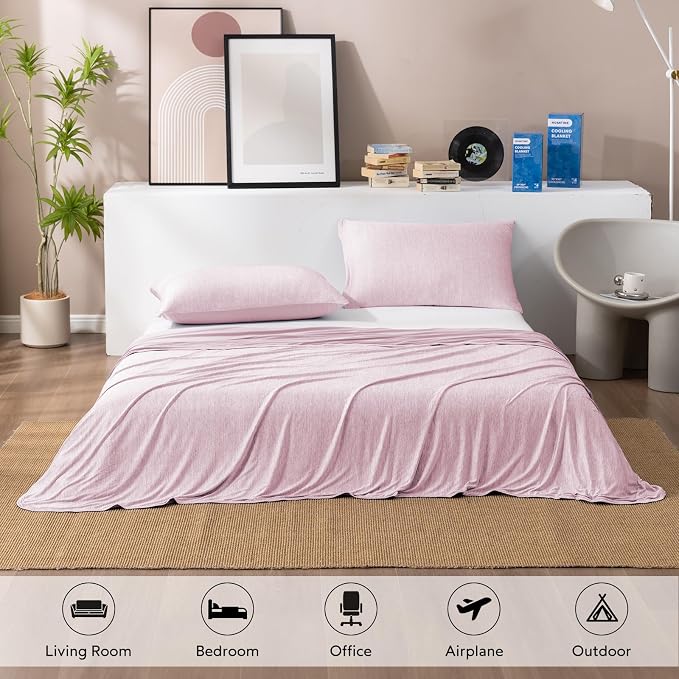 HOMFINE Cooling Blankets for Hot Sleepers - Image 5