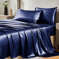 CozyLux Satin Sheets King Size Sheet Set by CozyLux