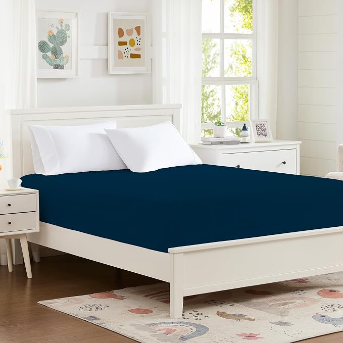 Hotella 100% Microfiber 60"x80" Queen Size Fitted Sheet Only, Hotel Quality by Hotella