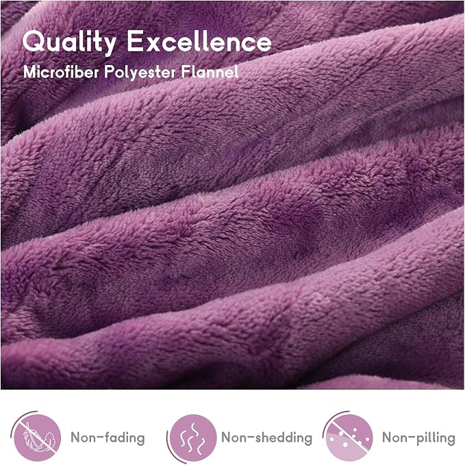 Heated Blanket Electric Blanket Queen Size 84''x90'' - Image 7