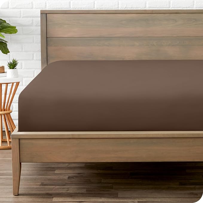 Fitted Bottom Sheet Twin Size by BareHome