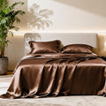 Love's cabin Satin Queen Sheets Set by Lovescabin