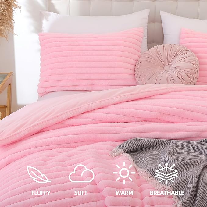 Smoofy Fluffy Twin Comforter Sets 2 Pieces - Image 2