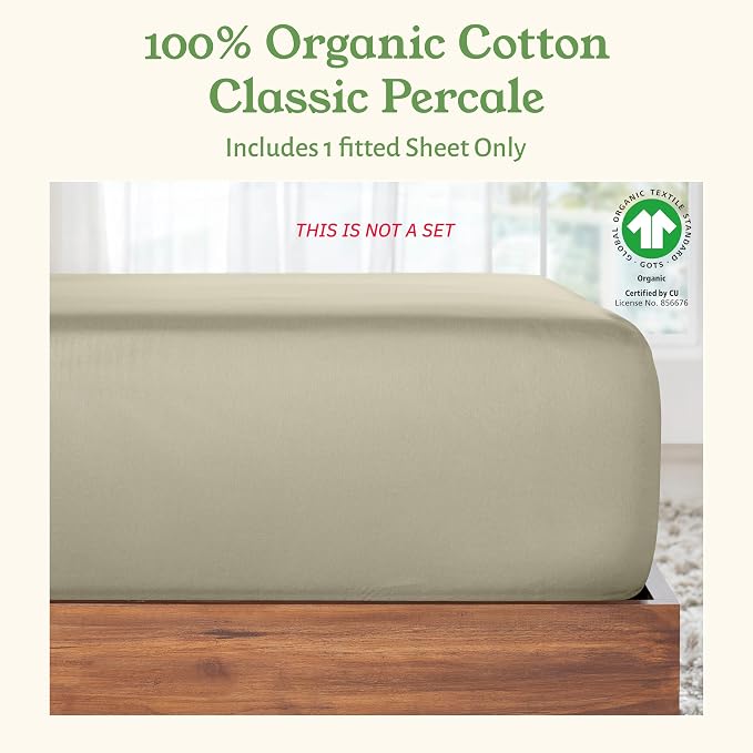 California Design Den California King Fitted Sheet Deep Pocket Only - Image 4