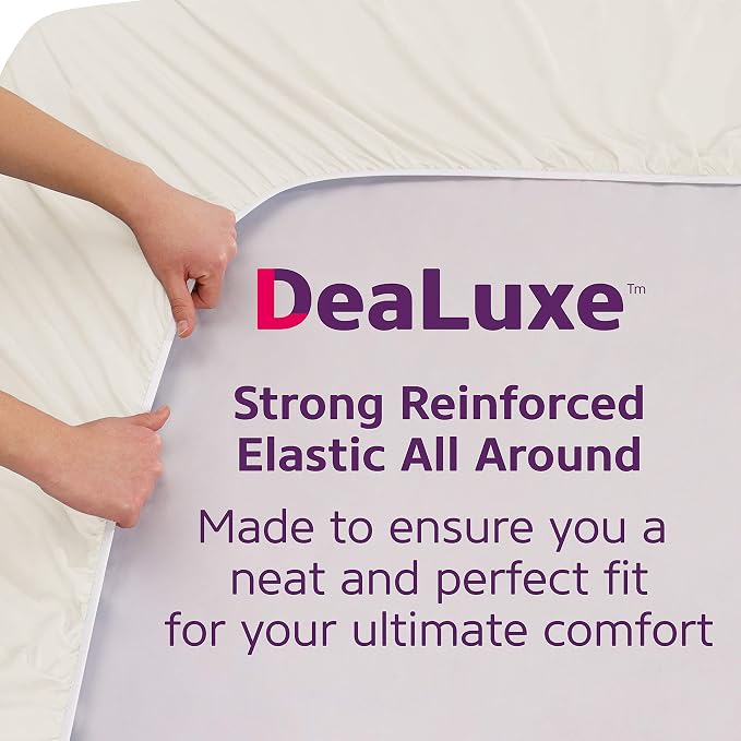 REAL - Extra Deep Pocket Full Size Fitted Sheet Your Perfectly-Fit Sheet - Image 4