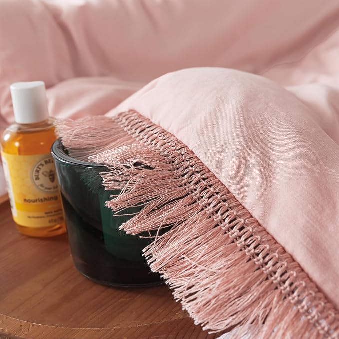 Andency Pink Comforter Set King Size - Image 5