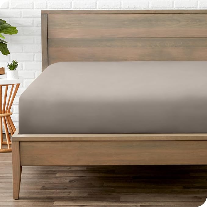 Fitted Bottom Sheet Full Size by BareHome
