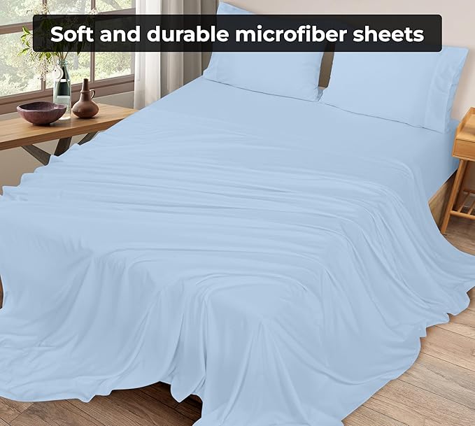 Royale Linens Queen Flat Sheet - Image 4