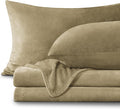 BEDELITE Flannel Sheets Full Size Camel by BEDELITE
