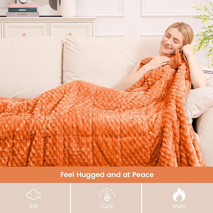 Super Fuzzy Soft Fleece Sherpa Weighted Blanket 20 lbs - Image 4