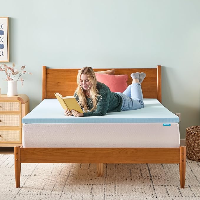 Linenspa Memory Foam Mattress Topper, King Size - Image 7