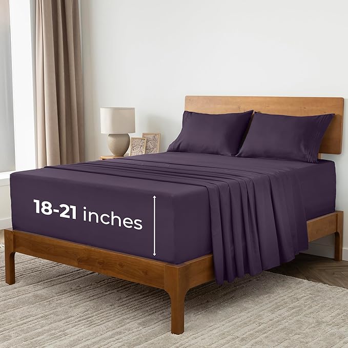 Mellanni Extra Deep Queen Sheets by Mellanni