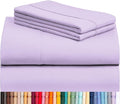 LuxClub 4 PC King Sheet Set, Breathable Luxury Bed Sheets, Deep Pockets 18" by LuxClub