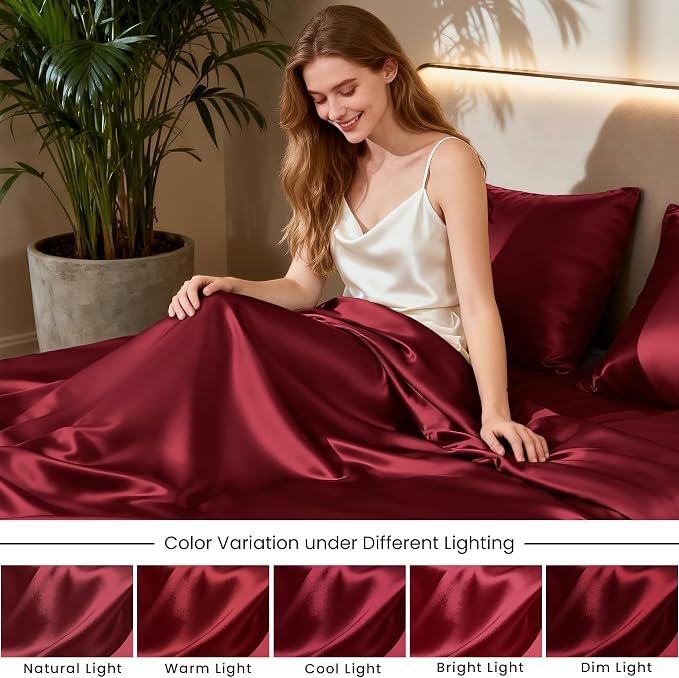 Love's cabin Satin King Sheet Sets - Image 7