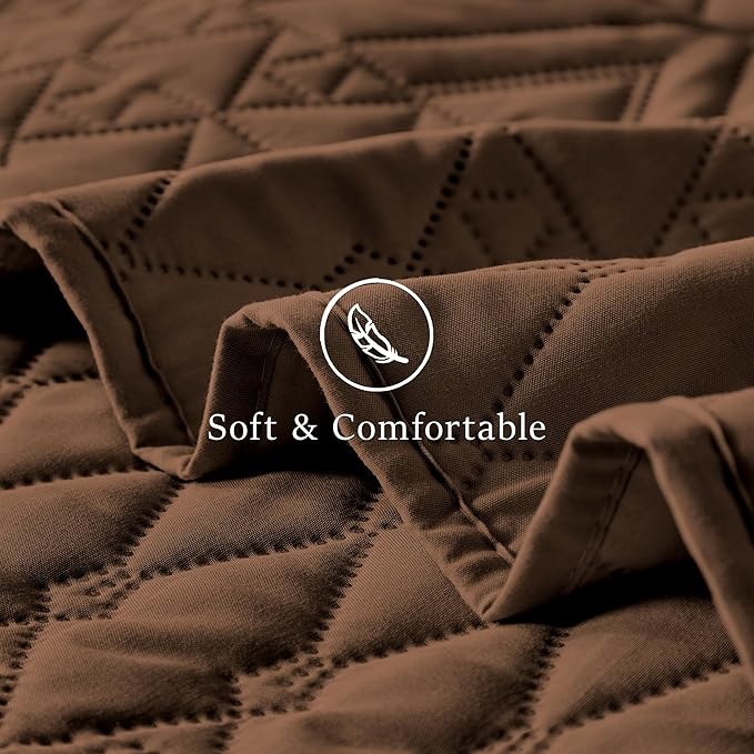akkialla Full/Queen Size Quilt Bedding Set, Modern Style Geoetric Pattern - Image 6