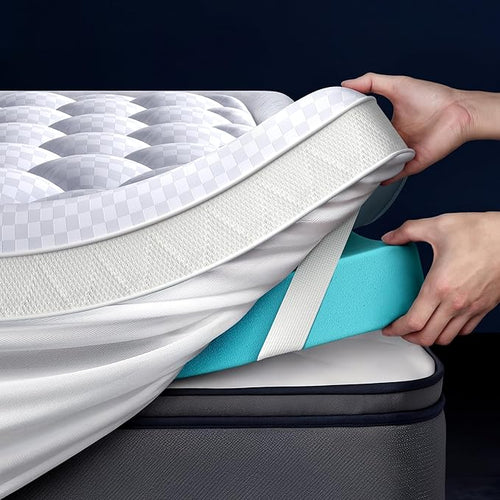 5 Inch Mega Support Memory Foam Mattress Topper by Biteany