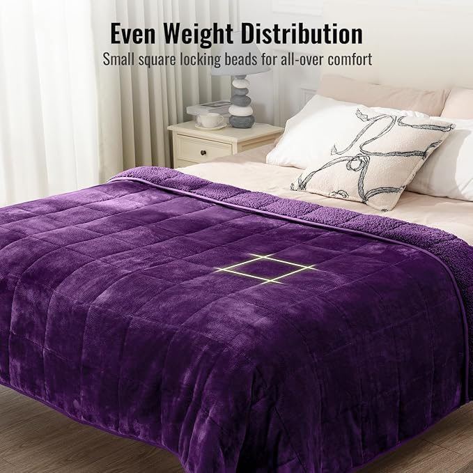 Uttermara Weighted Blankets for Adults Queen Size, 20lbs 60x80 inches Blanket - Image 7