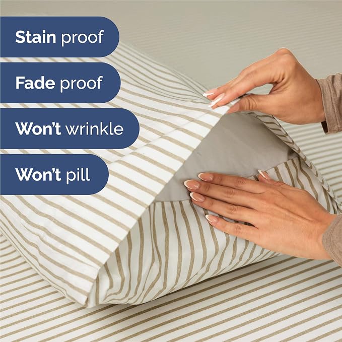 Split King 7 Piece Sheet Set - Image 5