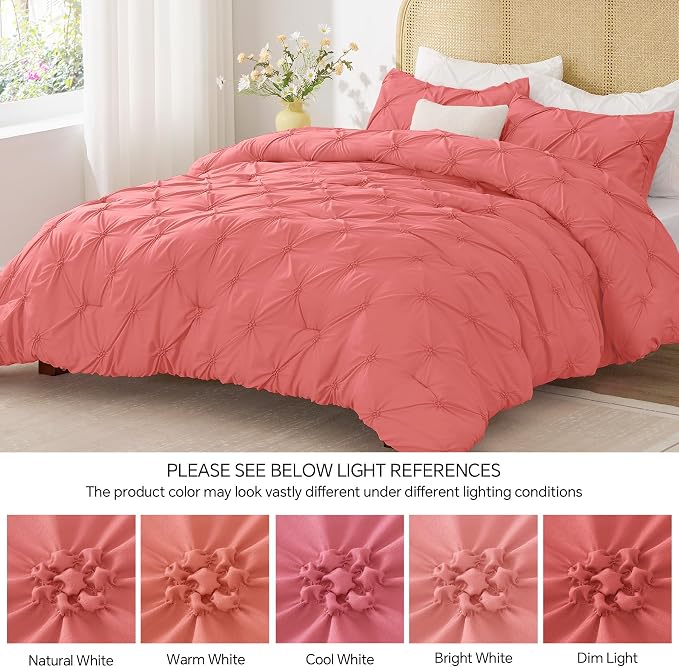 BEDELITE Coral Twin Comforter Set - Image 7