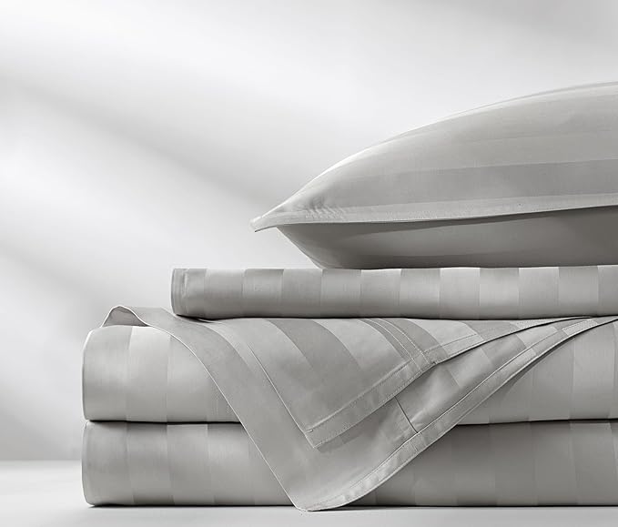 Pure Bamboo Full Sheets, Genuine 100% Organic Viscose Derived from Bamboo Bed - Image 4