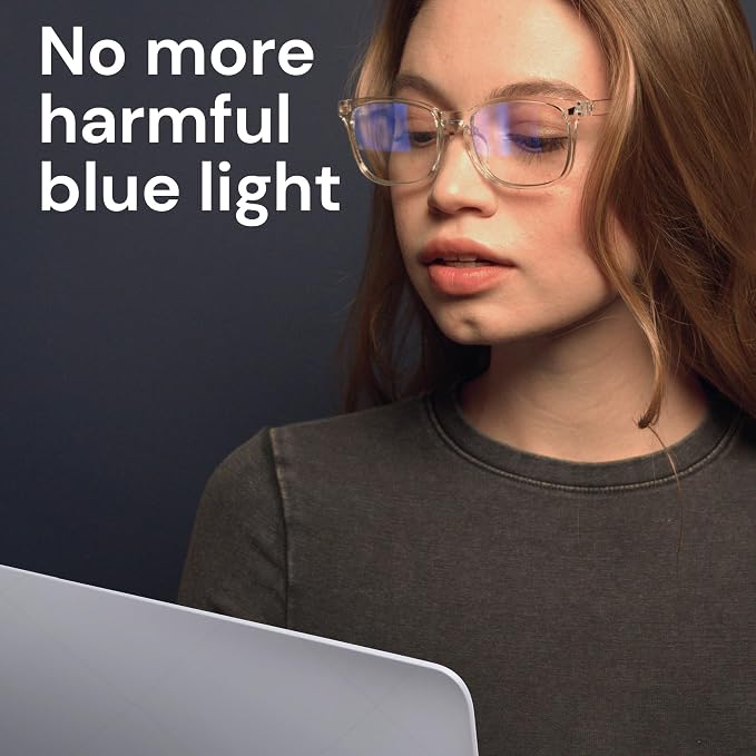 Gaoye Gray Blue Light Glasses for Computer & Gaming - Image 2