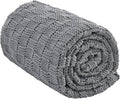 Knitted Weighted Blanket for Adult, No Beads Heavy Blanket 60” x 80'' 20lbs by Unknown
