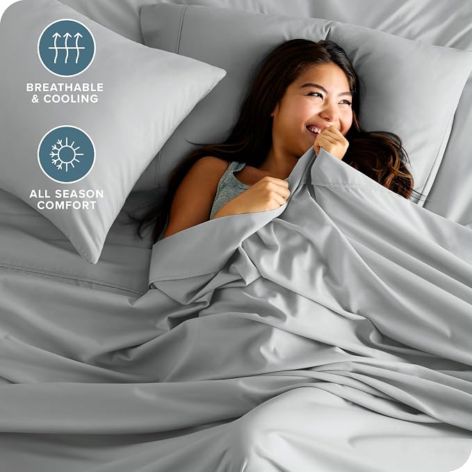 Bare Home California King Sheet Set - Image 3
