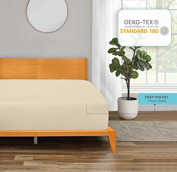 Royale Linens Fitted Sheet California King - Image 7