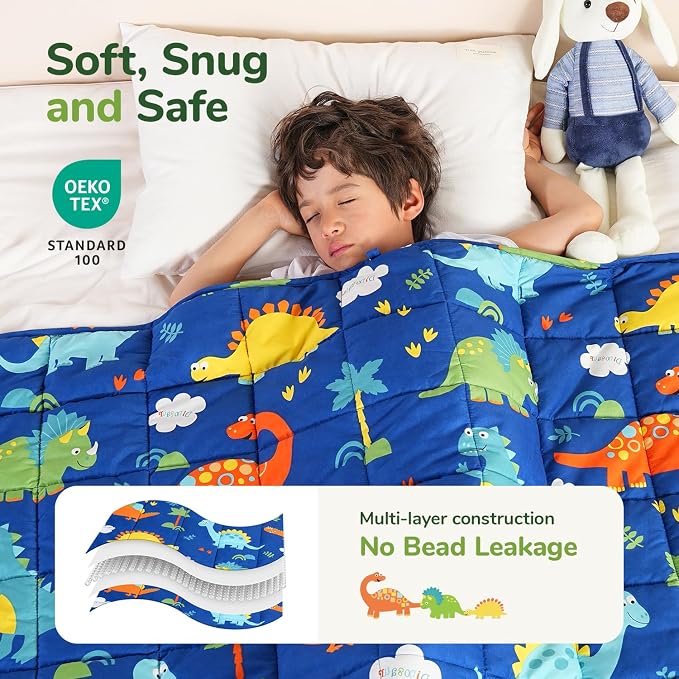 Sivio Weighted Blanket 7lbs, Breathable Heavy Blankets - Image 3