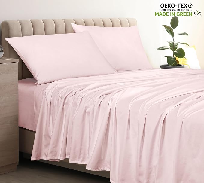 400 Thread Count 100% American Grown Cotton Flat Sheet - Image 3