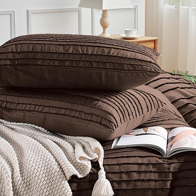 NEXHOME PRO Twin Duvet Cover, 2 Pieces Boho Tufted Duvet Cover Set, Soft and - Image 6