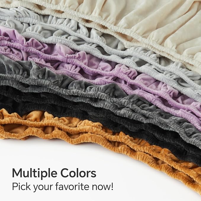 BEDELITE Velvet Fitted Sheet and Pillowcases Set, Luxury Soft Fuzzy Bottom Sheet - Image 7