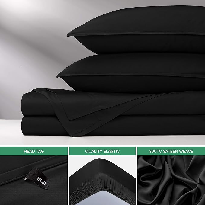 Pure Bamboo California King Sheets, Genuine 100% Organic Viscose Derived from - Image 6