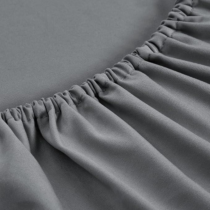 FreshCulture King Fitted Sheets, Bulk Pack of 6, Deep Pocket, Soft Microfiber - Image 2