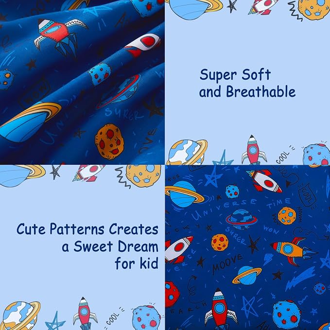 lasoftan Kids Sheet Set Full Size, Full Sheet Set - Image 3