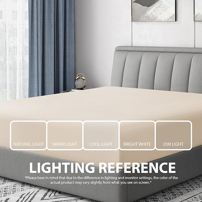 Cathay Home Twin Fitted Sheet - Image 5