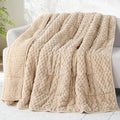 Drewin Weighted Blanket for Adults Queen Size 15lbs, Soft Fuzzy Turtleback by Home