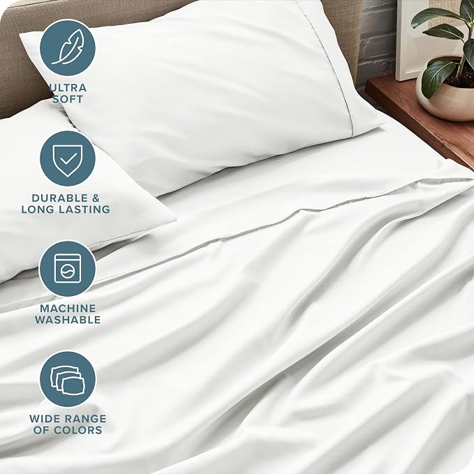 Bare Home Split King Sheet Set - Image 5